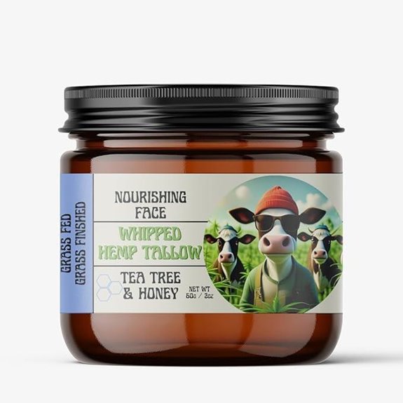 Whipped Hemp Tallow Body Butter with Tea Tree
