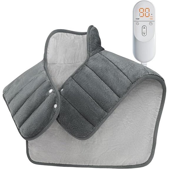XL Heated Neck Back Shoulders Pad with 6 Heat Settings