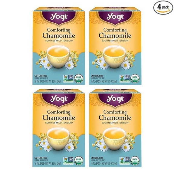 Yogi Tea Comforting Chamomile Tea (64 Bags)
